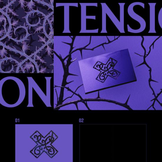 TXT Tomorrow X Together 7TH YEAR The Wind Stopped Briefly in the Thorn Bush HUNGER / TENSION / ANXIETY Ver. Album Makestar YES24 Weverse Benefit