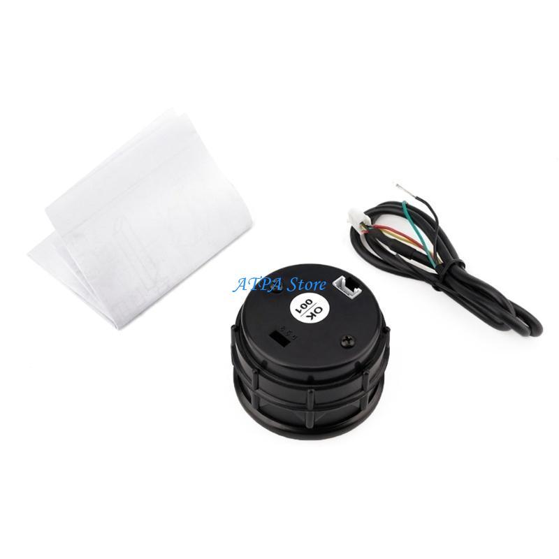 U13C Air Fuels Ratio Gauge Efficient 52mm Car Gauge for Fuels Efficiency Monitoring
