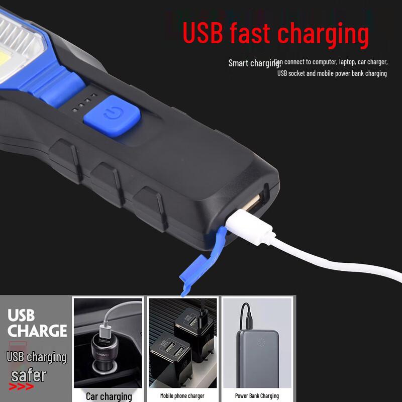 Automotive LED Work & Emergency Flashlight