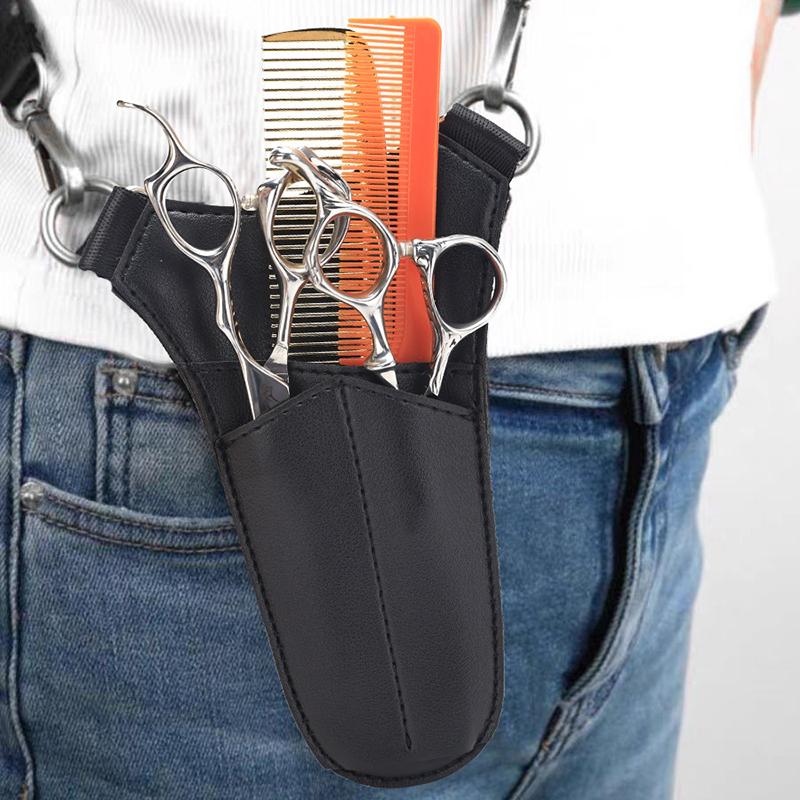 Barber Hair Scissors Bag Hairdressing Tools Scissors Kit Bags Hairdressing Barber Scissor Holster Bag Special Barber Accessories