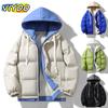 Мужская и женская зимняя одежда больших размеров с капюшоном, пальто, парки, пуховое пальто для мужчин, уличная одежда, уличная одежда для активного отдыха, модная одежда