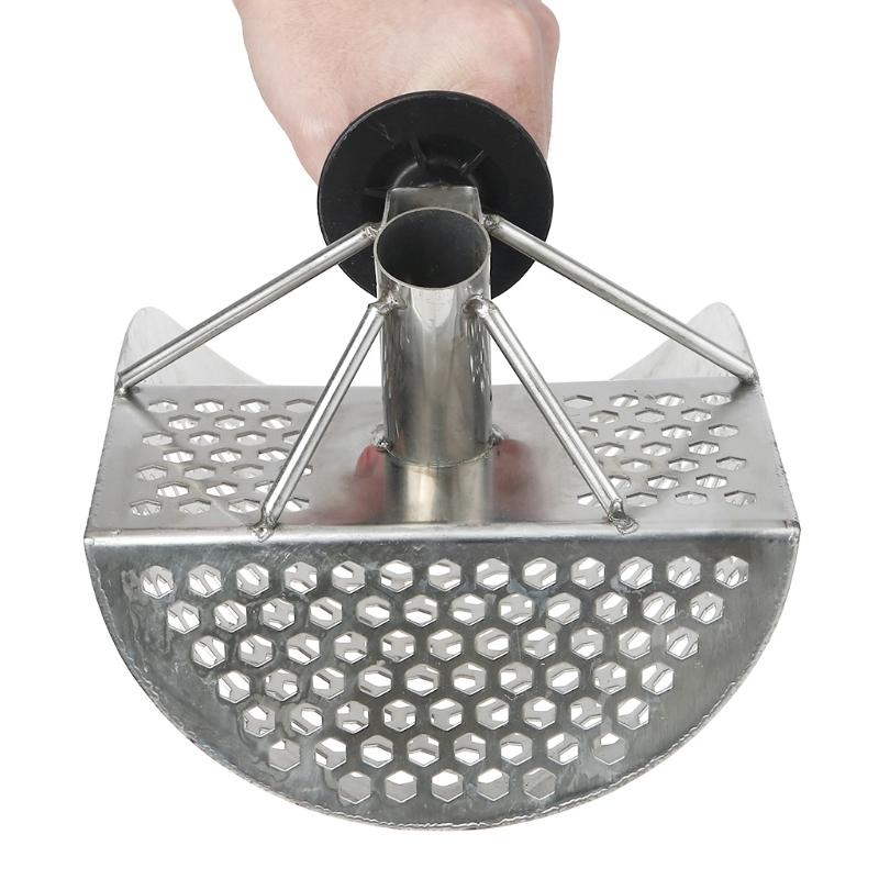 Совок для пляжа, лопата, металлоискатель, совки для песка, металлоискатель для обнаружения сокровищ, охотничий инструмент из нержавеющей стали, шестигранник