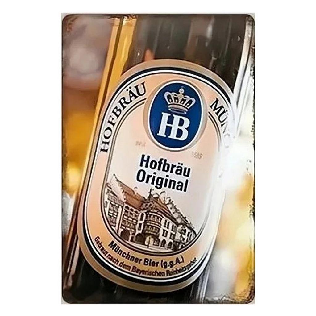 Металлические жестяные таблички Цюрих Paulaner Настенное украшение Табличка Винтажный художественный плакат Жестяная картина для мужской пещеры Дом Кафе Сад Клуб Бар