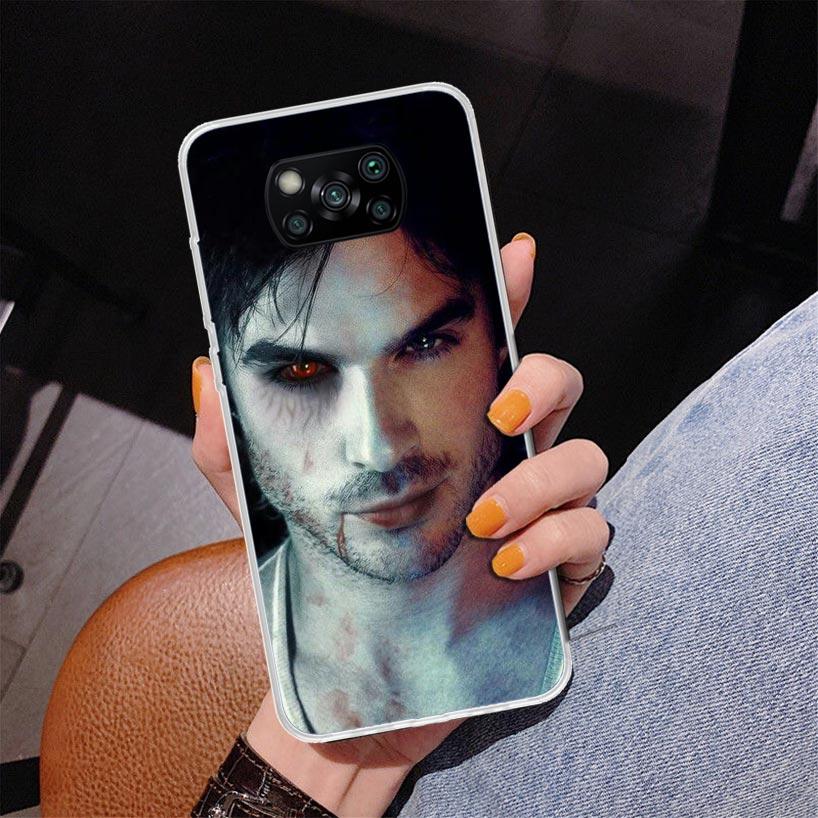 The Vampire Diaries Salvatore Phone Case For Xiaomi Poco X7 X6 X5 Pro F7 Ultra Redmi 15C 15 13C 13 12C 12 10 10A 10C 9 9A 9C 9T