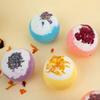 1pc 100g Nature Flower Bath Salt Ball Bubble Bombs SPA Body Relief Cleaning Bath Supplies Body Skin Care Bubble Bath Brushes