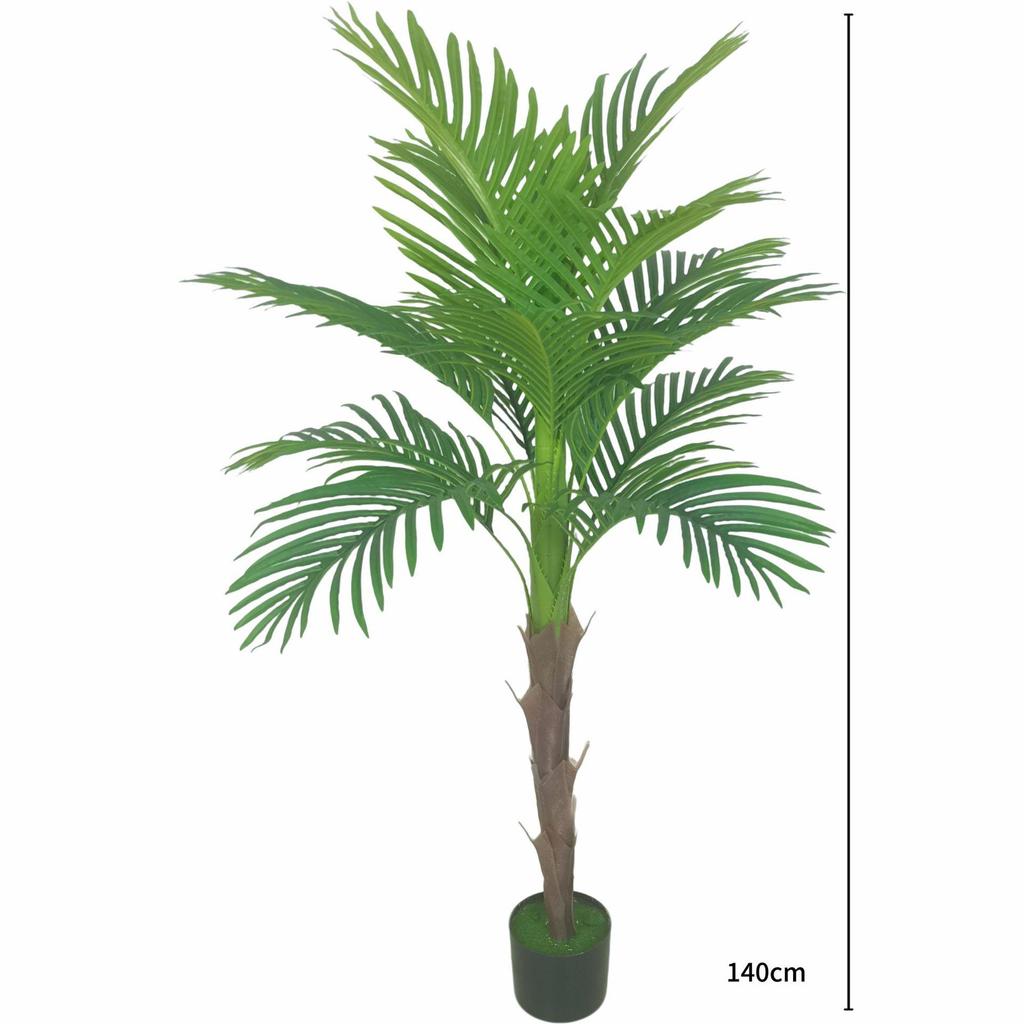 Nordic Areca Palm Potted Indoor Plant - Large Single Stem for Living Room Decor