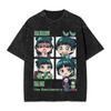 2025 Maomao the Apothecary Diaries Anime T-Shirt Washed Oversized T Shirts T-Shirts for Men's Women Clothing Short Sleeve Tees