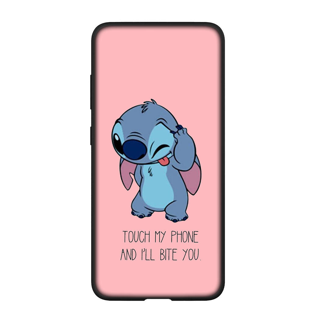 Phone Case for iPhone 17 16 15 Plus X XR 16E Huawei P30 P20 Lite Redmi Note 14 12 11 13 Pro Max OPPO A60 A80 A40 A18 A38 Blue Lilo Stitch Lovely Cover