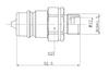 Szybkozłącze Hydrauliczne Wtyczka Euro M18X1.5 Gz (9100818W) Voima