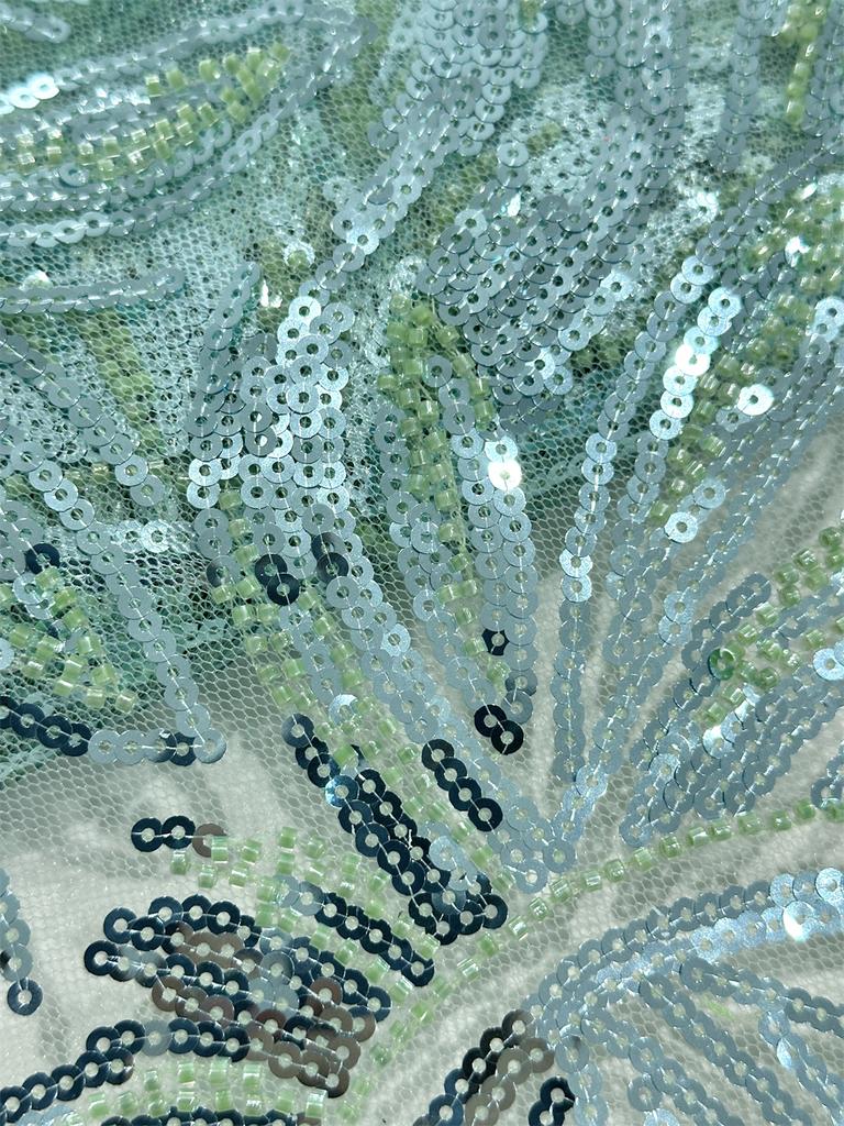 5 ярдов Роскошное африканское кружево с пайетками для жениха 2025 Высококачественные французские нигерийские сетчатые кружевные ткани для шитья платья свадьбы