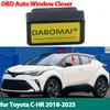 Автомобильный OBD Автоматический Подъемник Стекол Одно нажатие Закрытие Вставляемый Модуль Для Toyota C-HR CHR AX10 AX50 AX20 2018-2023 2024 2025