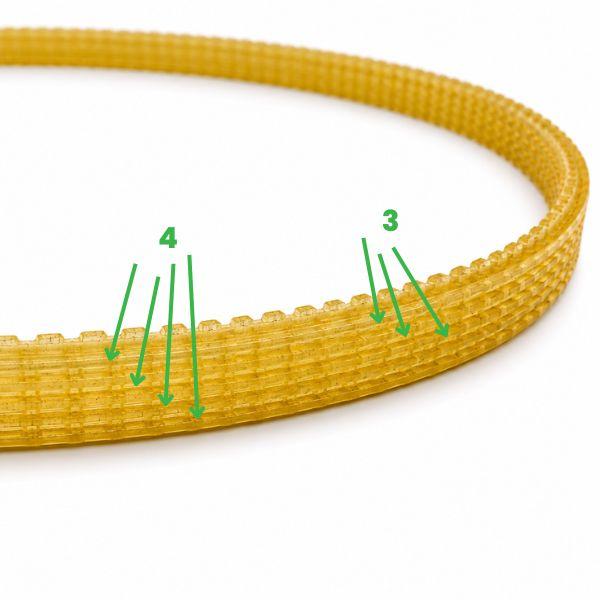 Balancer Motor Belt (Yellow)