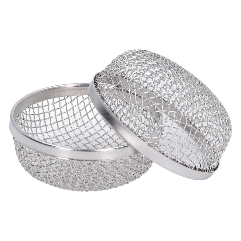 2 шт. Вентиляционная крышка водонагревателя для автодома, нержавеющая сталь, 2,8 дюйма, сетка от летающих насекомых, вентиляционная крышка для печи автодома