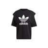 adidas Originals Always Originals Спортивная футболка с графическим принтом Женские топы Черные IC8805