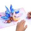 Pop Up Birthday Cards For Women, 3d Pop Up Flower Butterfly Card For Her, Daughter, Sister, Girlfriend, Girls, Attach A Delicate Envelope
