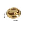 Wardrobe Furniture Lock Bolt Recessed Door Handle Lock Wardrobe Pulls Cabinet  Knob Pull Ring Lock