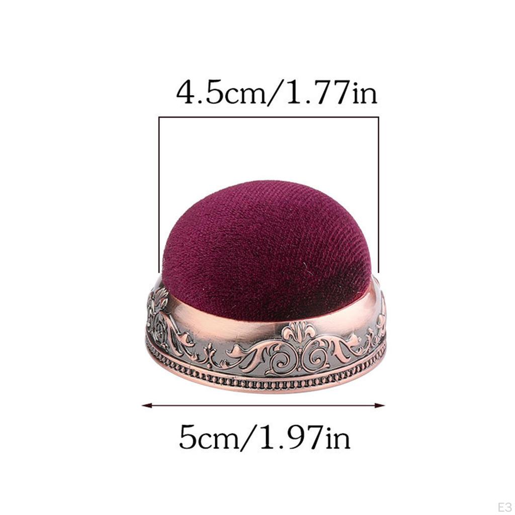 Base Included Round Pin Cushion for Sewing Projects