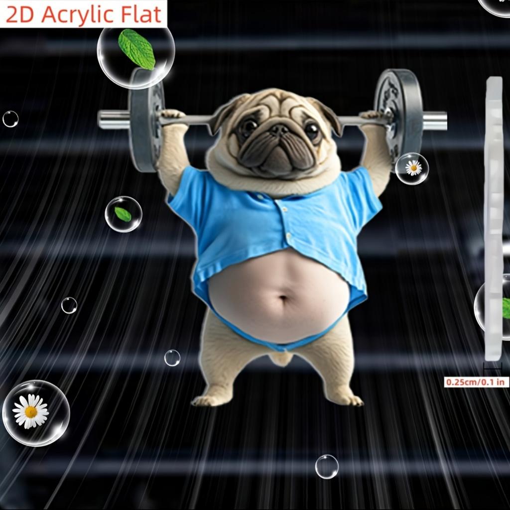 2D акриловый плоский симпатичный автомобильный воздуховод Habadog ароматерапевтический аппарат, акриловый автомобильный воздуховод декоративный зажим, освежитель салона автомобиля