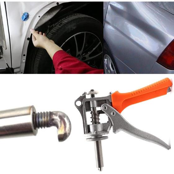 Инструмент для ремонта вмятин автомобиля Плоский отверстие Беспокрасочный набор для ремонта вмятин Бесплатный процесс ремонта вмятин листового металла Отверстие Инструменты для ремонта кузова автомобиля Как показано