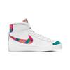 Nike Blazer Mid '77 BP 'Chinese New Year - Spring Festival' (Unisex) White / Spirit Teal / Racer Blue / Bright Crimson Kids' Skateboarding Shoes