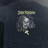 Черная футболка унисекс из плотного хлопка Iron Reagan Band, полный размер, BL663
