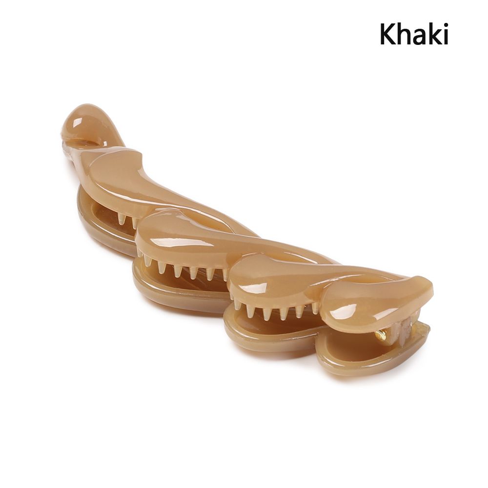 Стильные зажимы для волос Нескользящие акриловые заколки для волос Аксессуары для укладки Заколки для волос Банановые заколки для волос