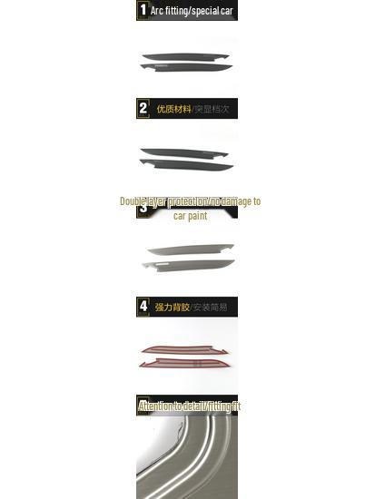 21 Sienna Car Door Anti-Kick and Armrest Decorative Sequin Stickers