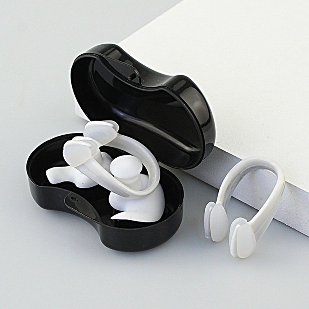 С Чехлом Затычки для ушей Зажим для носа Костюм Силиконовые затычки для ушей Затычки для ушей для плавания Набор Дайвинг/Серфинг/Плавание