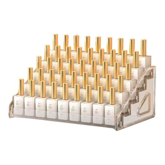 Органайзер для лака для ногтей, акриловая стойка для дисплея, прозрачный дизайн, многоцелевой органайзер для солнцезащитных очков, держатель для эфирных масел