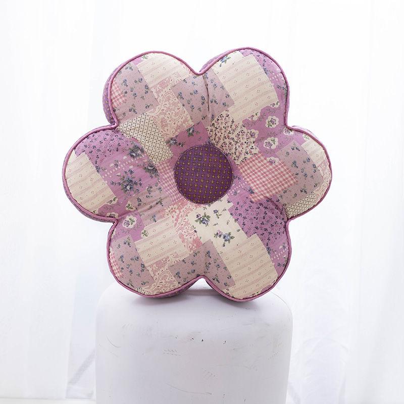 Корейская подушка с цветком сливы: Подушка для сна из 100% хлопка для офиса и спальни