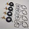 4 Set Carburetor Rebuild Repair Kit W/ Diaphragm Vacuum For Honda CBR400 RR NC29