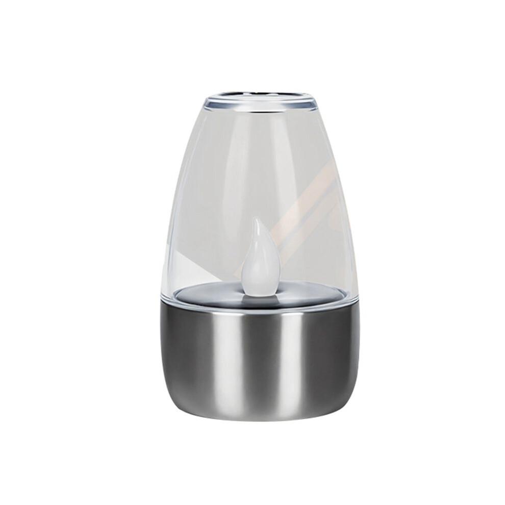 1PCS Rechargeable LED Solar Candles Light Flameless for Wedding Party Garden Decoration Outdoor Waterproof Lamp