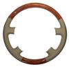 Пластиковая накладка на руль под дерево для Land Cruiser Lexus LX470 450 LS400 98-02