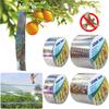 Отпугивающая птиц лента Светоотражающая лента для птиц Двусторонняя лента-репеллент для птиц Мигающая лента для отпугивания голубей, чаек, ворон для сада, фермы