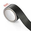 3D Nano Carbon Fiber Car Bumper Door Guard Protection Film 3m Car Door Sill Protector Sticker Black Waterproof Anti Scratch Tape
