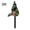 Waterproof Lawn Ornament for Yard Solar Witch Cauldron Garden Stake Light, Resin Halloween Glowing Pathway Powered Light Lamp, Outdoor Decor Tabletop