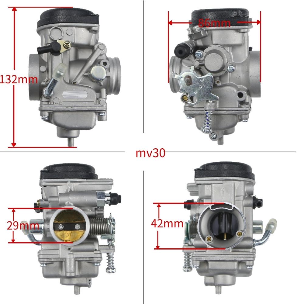 Карбюратор с тросовым приводом Yamaha 300 MV30 ATV250 PD30, Совместим с кроссовыми мотоциклами