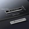 AABGU1 2Pcs 3D Metal AMG Emblem Car Body Fender Logo Stickers For Mercedes Benz B/C/E/S Class A Class C200L GLC GLE GLK CLA AMG