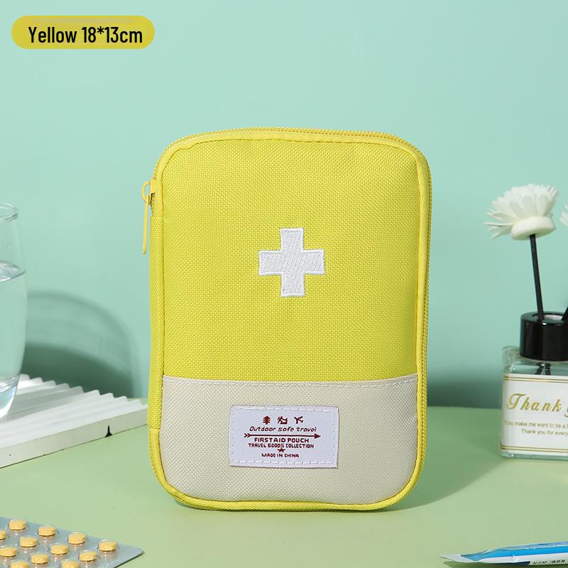 Компактная дорожная сумка для хранения лекарств - портативный небольшой органайзер для экстренной медицинской помощи