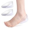 2 пары сверхмощных пяточных чашек, снимающих боль и усталость, сотовый дизайн, мягкие невидимые защитные подпяточники унисекс