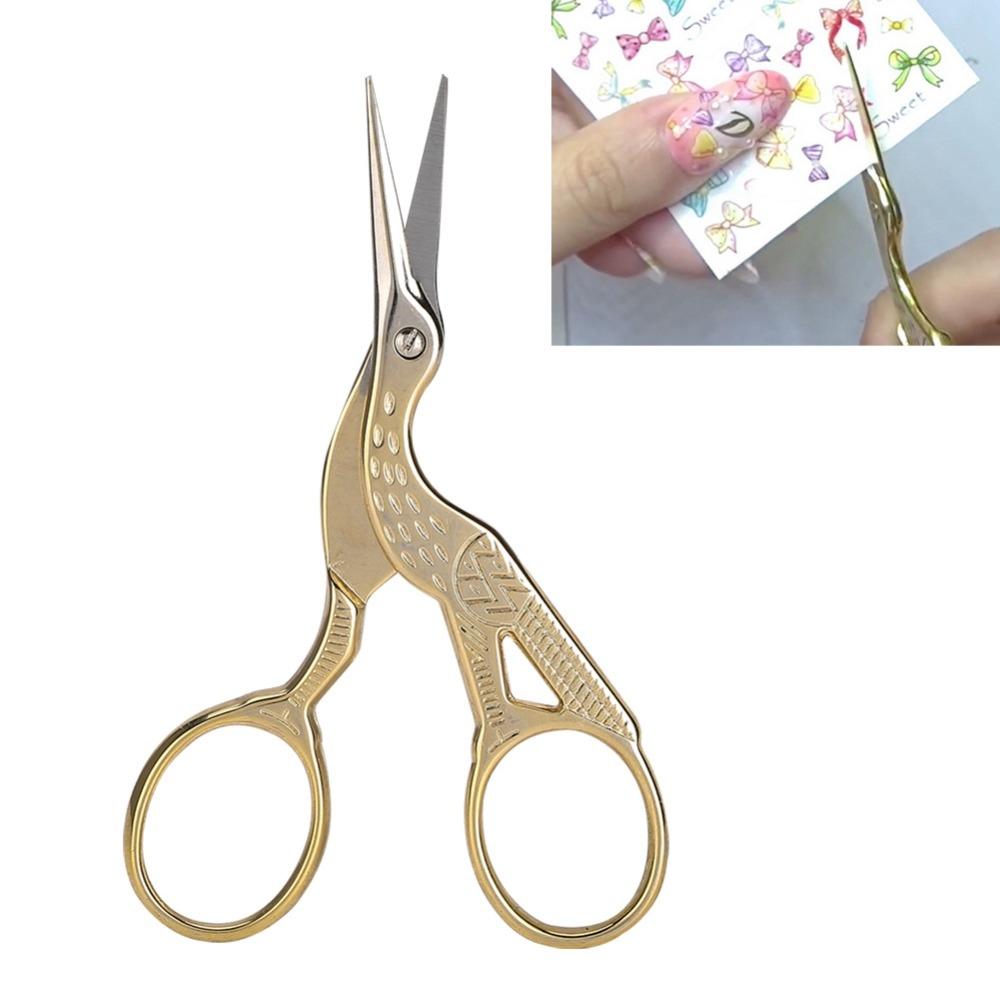 Compact Size Vintage Style Scissors Stainless Steel Craft Cutting Scissors Artwork trimming