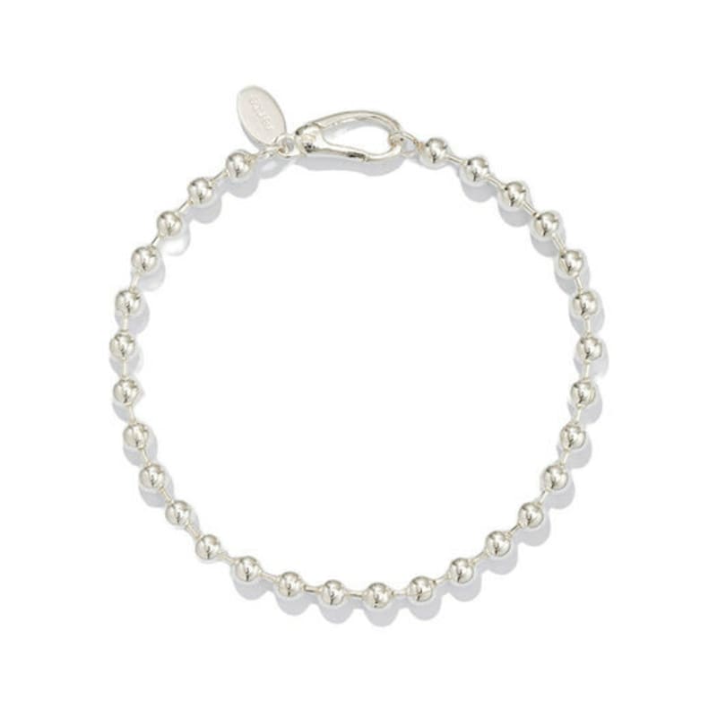 green [925 silver] Eight.silver.69 / gross rope bracelet