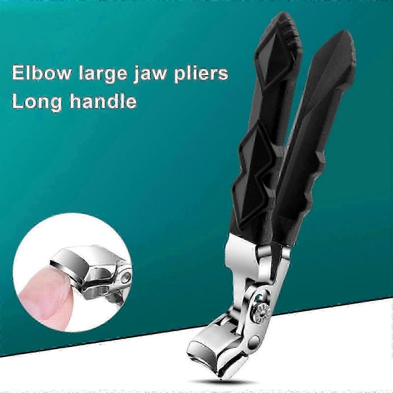 ClipMaster Pro, Ergonomic Angled Head Senior Toenail Clipper