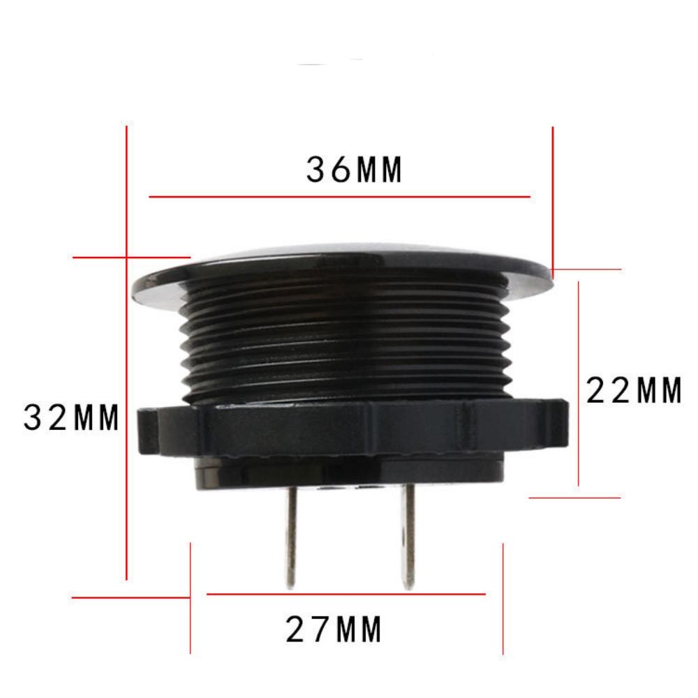 DC 12V-24V Digital Panel Voltmeter Voltage Meter Tester Led Display For Car Auto Motorcycle Boat ATV Truck Refit Accessories