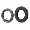 10x2.125 Wheelchair Tire and Inner Tube Rubber Heavy Duty Valve Tire Inner Tube Replacement for Powe