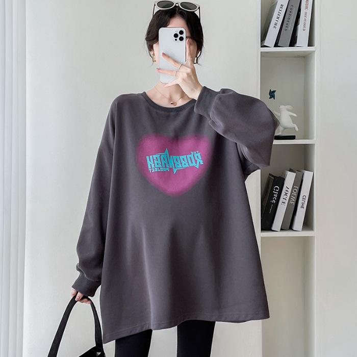 Maternity Autumn/Winter 2023: Loose Sweatshirt Dress & T-shirt