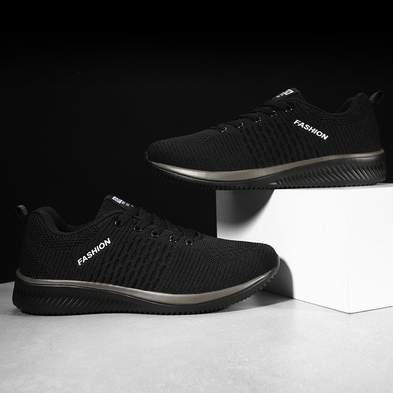 Fashion New Mesh Men Casual Shoes Lac-up Men Shoes Lightweight Comfortable Breathable Walking Sneakers Tenis Feminino Zapatos