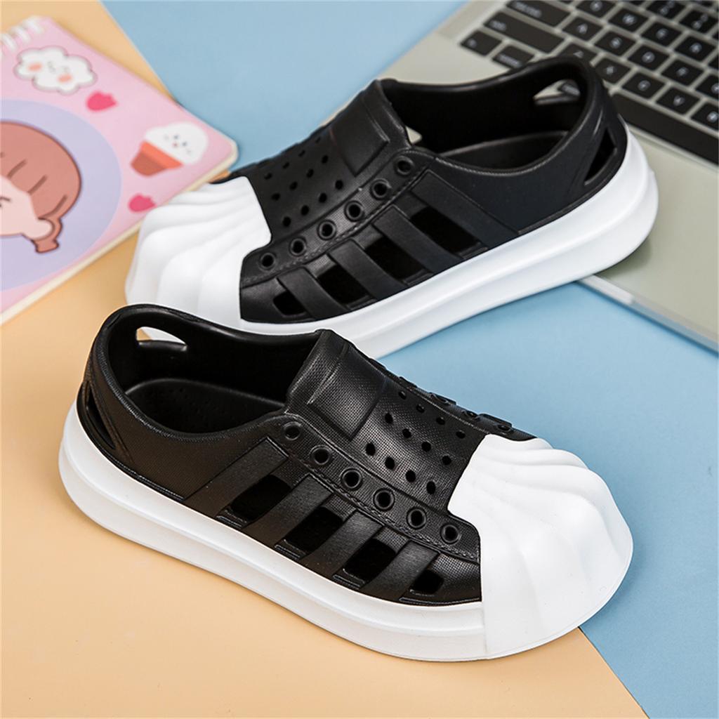 MCTIN Sandals for Women Men Summer EVA Clogs Shoes Outdoor Holes Beach Slippers Comfortable House Slides