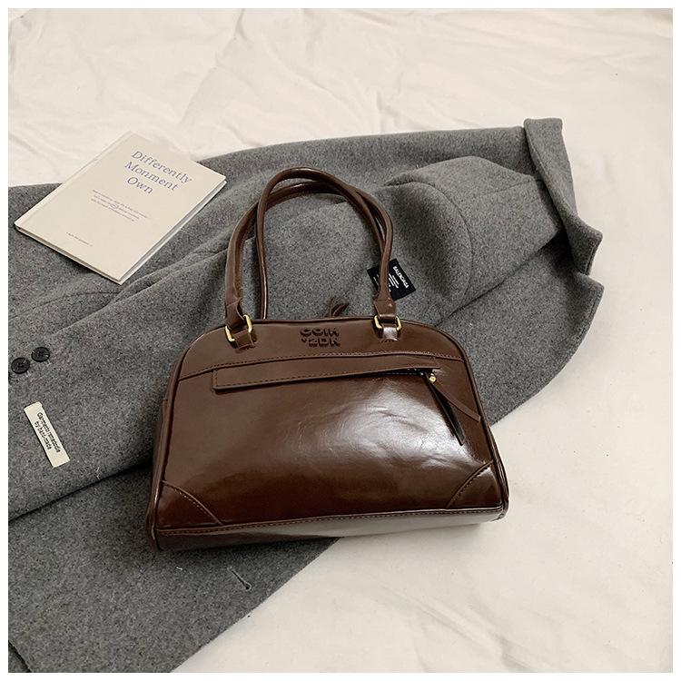 Нишевая ретро сумка подмышку высокого класса женская новая сумка большой вместимости универсальная сумка через плечо