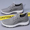 Shoes Men's New Summer Outdoor Mountaineering Lightweight Soft-soled Walking Shoes Breathable and Refreshing Fly-woven Process Comfortable Soft Sole